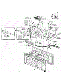 Interior Parts 2 parts for Lg Range 80832 from AppliancePartsPros.com