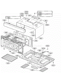 Oven Cavity Parts parts for Lg Microwave 80839 from AppliancePartsPros.com