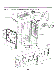 Section 3 parts for Lg Dryer 81073 from AppliancePartsPros.com
