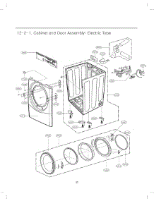 Section 2 parts for Lg Dryer 81282 from AppliancePartsPros.com