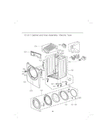 Section 3 parts for Lg Dryer 81383 from AppliancePartsPros.com