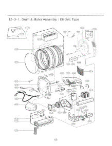 Section 3 parts for Lg Dryer 81393 from AppliancePartsPros.com
