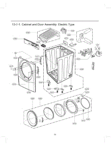 Section 2 parts for Lg Dryer 81562 from AppliancePartsPros.com