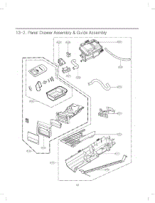 Drawer parts for Lg Dryer 81582 from AppliancePartsPros.com