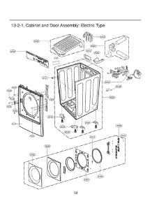Section 2 parts for Lg Dryer 81783 from AppliancePartsPros.com