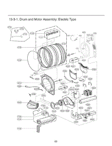 Section 3 parts for Lg Dryer 81783 from AppliancePartsPros.com