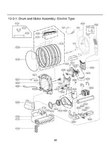 Section 3 parts for Lg Dryer 81982 from AppliancePartsPros.com