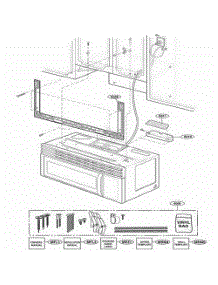 Installation Parts parts for Lg Range 85029 from AppliancePartsPros.com