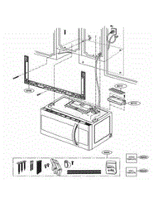 Installation Parts parts for Lg Range 85064 from AppliancePartsPros.com