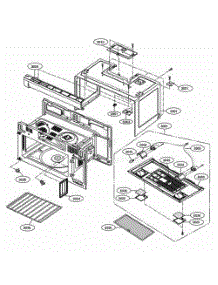 Oven Cavity Parts parts for Lg Range 85064 from AppliancePartsPros.com
