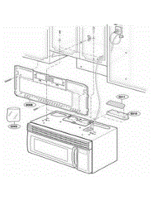 Installation Parts parts for Lg Microwave 85130 from AppliancePartsPros.com