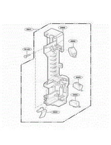 Latch Board Parts parts for Lg Range 85138 from AppliancePartsPros.com