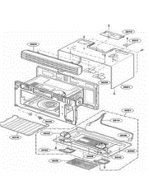 Oven Cavity Parts parts for Lg Range 85138 from AppliancePartsPros.com