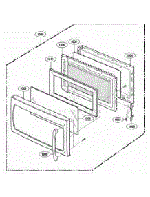 Door Parts parts for Lg Range 85139 from AppliancePartsPros.com