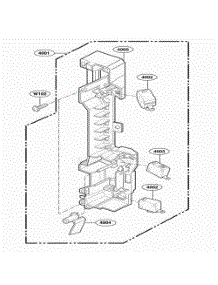 Latch Board Parts parts for Lg Range 85139 from AppliancePartsPros.com
