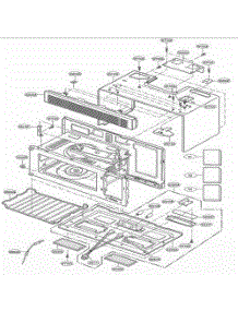 Oven Cavity Parts parts for Lg Range 85770 from AppliancePartsPros.com