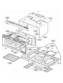 Oven Cavity Parts parts for Lg Range 86003 from AppliancePartsPros.com