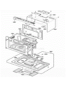 Oven Cavity Parts parts for Lg Range 86012 from AppliancePartsPros.com