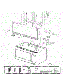 Installation Parts parts for Lg Range 86013 from AppliancePartsPros.com