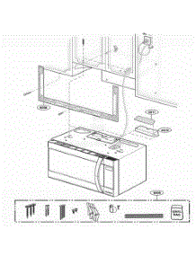 Installation Parts parts for Lg Range 86019 from AppliancePartsPros.com