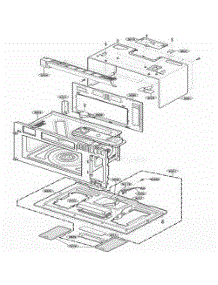 Oven Cavity Parts parts for Lg Range 86019 from AppliancePartsPros.com