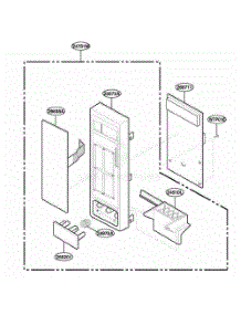 Controller Parts parts for Lg Range 86910 from AppliancePartsPros.com
