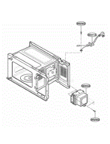 Interior Parts parts for Lg Range 86910 from AppliancePartsPros.com