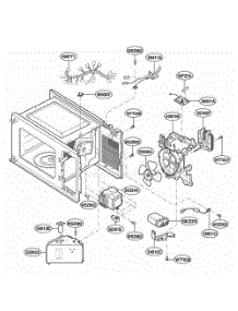 Interior Parts parts for Lg Range 87100 from AppliancePartsPros.com