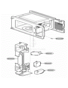 Latch Board Parts parts for Lg Range 87100 from AppliancePartsPros.com