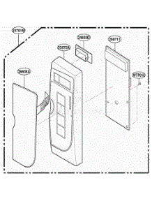 Controller Parts parts for Lg Range 87139 from AppliancePartsPros.com