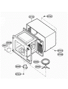 Oven Cavity Parts parts for Lg Range 87139 from AppliancePartsPros.com