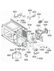Interior Parts parts for Lg Range 87310 from AppliancePartsPros.com