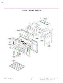 Section 2 parts for Lg Microwave 87583 from AppliancePartsPros.com