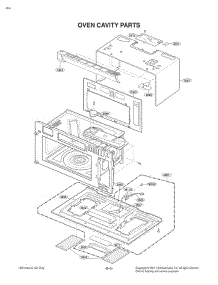 Oven Cavity Parts parts for Lg Range 87593 from AppliancePartsPros.com