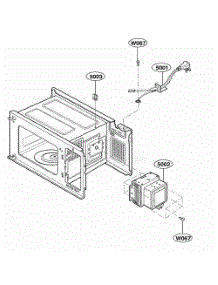 Interior Parts parts for Lg Range 87790 from AppliancePartsPros.com