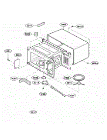Oven Cavity Parts parts for Lg Range 87790 from AppliancePartsPros.com