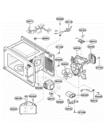 Interior Parts parts for Lg Range 87910 from AppliancePartsPros.com