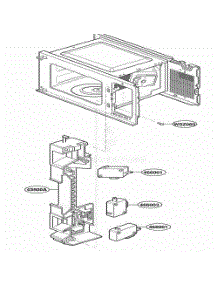 Latch Board Parts parts for Lg Range 87910 from AppliancePartsPros.com