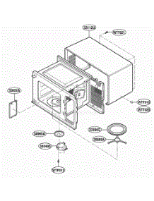 Oven Cavity Parts parts for Lg Range 87910 from AppliancePartsPros.com