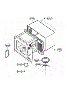 Oven Cavity Parts parts for Lg Range 88030 from AppliancePartsPros.com