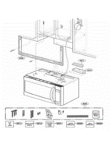 Installation Parts parts for Lg Range 88512 from AppliancePartsPros.com
