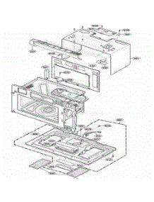 Oven Cavity Parts parts for Lg Range 88512 from AppliancePartsPros.com