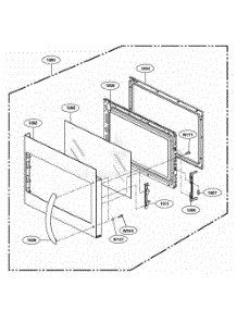 Door Parts parts for Lg Range 88519 from AppliancePartsPros.com