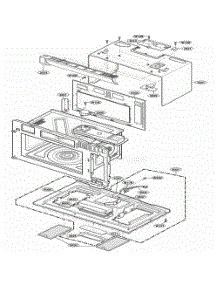 Oven Cavity Parts parts for Lg Range 88519 from AppliancePartsPros.com