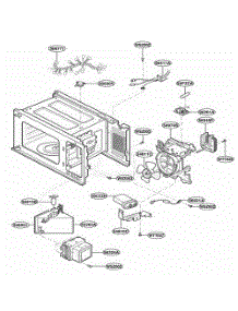 Interior Parts parts for Lg Range 88910 from AppliancePartsPros.com