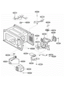 Interior Parts parts for Lg Range 88930 from AppliancePartsPros.com