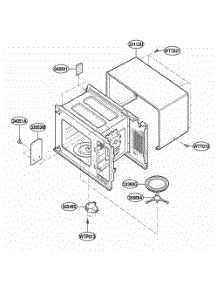 Oven Cavity Parts parts for Lg Range 88930 from AppliancePartsPros.com