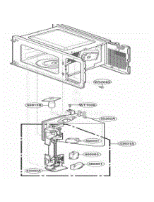 Latch Board Parts parts for Lg Range 89039 from AppliancePartsPros.com