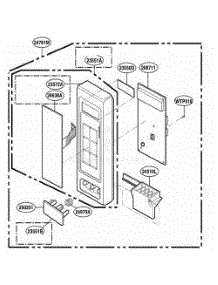Control Panel Parts parts for Lg Range 89140 from AppliancePartsPros.com