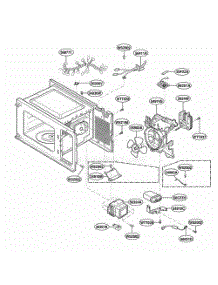 Interior Parts parts for Lg Range 89140 from AppliancePartsPros.com
